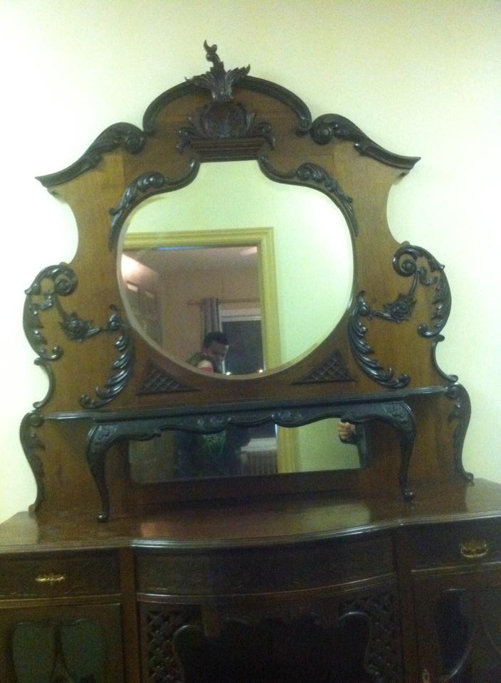 Antique Wooden Mirror InstAppraisal